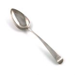 A colonial silver Old English pattern tablespoon, marked 'J?C', engraved to the terminal 'BELLINGHAM