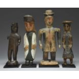 Four Kuna figures