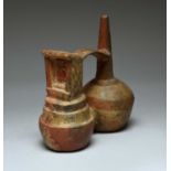 A Chimu stirrup spout double vessel