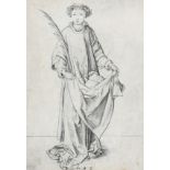Martin Schongauer (German c.1445-1491)Saint Stephen (Lehrs 66)Engraving16.4 x 11.6cm; 6½ x 4½in (