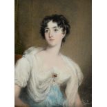 λAttributed to Sir Thomas Lawrence PRA, FRS (1769-1830) Portrait miniature of a lady