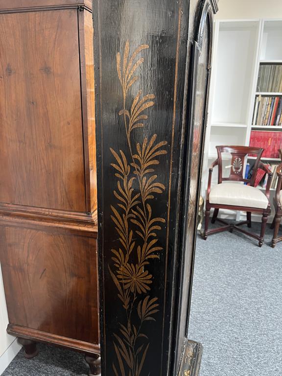 A BLACK JAPANNED AND GILT CHINOISERIE LONGCASE CLOCK JOSEPH COOKE AYLESBURY, MID-18TH CENTURY the - Image 30 of 73