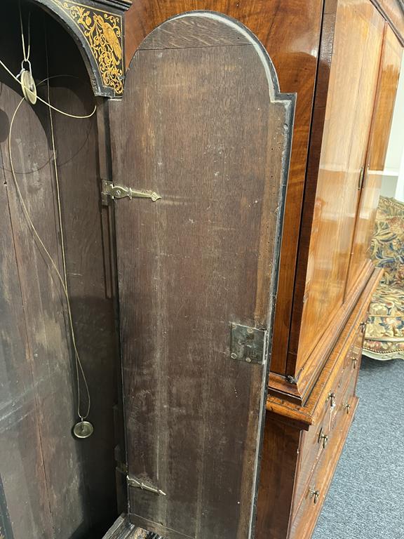 A BLACK JAPANNED AND GILT CHINOISERIE LONGCASE CLOCK JOSEPH COOKE AYLESBURY, MID-18TH CENTURY the - Image 54 of 73