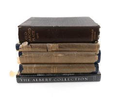 A mixed lot of silver-related reference books,including: Moffatt, H., Old Oxford Plate, 1906,