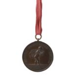 Royal Humane Society: a large bronze medal (successful) to Luke Dennis Barron, Superintendent of
