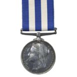 An Egypt and Sudan Medal 1882-89 to Private William Henry Baldwin, Coldstream Guards, dated reverse,