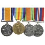 Four Medals to 2nd Lieutenant Cyril Edward Cyphus, Royal Fusiliers, Tank Corps, Gloucester