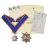 Zambia: The Order of Distinguished Service (Second Division), Grand Officer's neck badge and