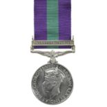 The General Service Medal 1918-62 to major Arthur Lionel Stephen 'Killer' Callan, Intelligence