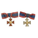 A Royal Red Cross 1st Class, George V, silver-gilt and enamel, with bow ribbon, good very fine or