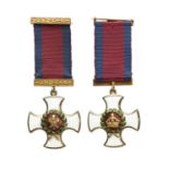 The Distinguished Service Order: a Victorian Companion's breast badge (D.S.O.), gold and enamel,