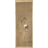 YOKOYAMA MOKUGYO (DATES UNKNOWN) MEIJI ERA, 19TH CENTURY A Japanese yūrei-zu kakemono (hanging