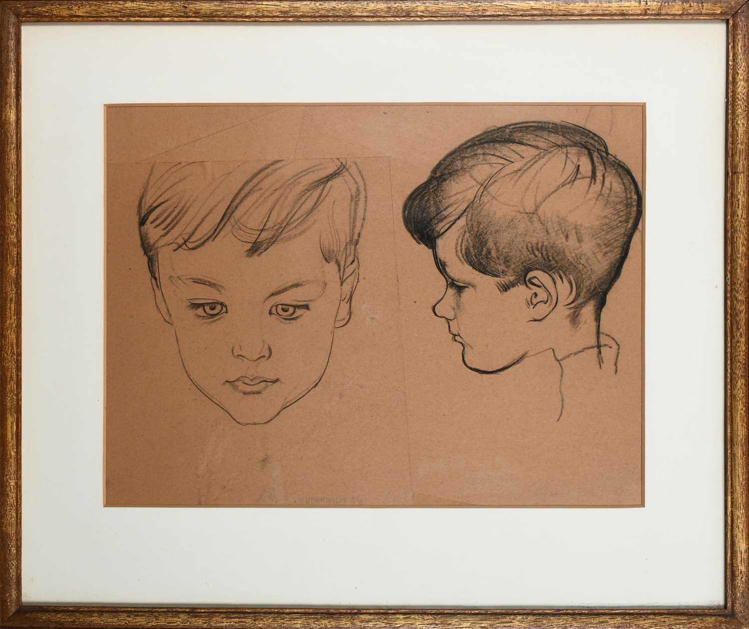 Φ Eric Kennington RA (1888-1960)Studies of Ian Duncan Struthers (1915-1944), the artist's nephew, as - Image 4 of 7