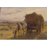 Arthur Winter Shaw (1869-1948)The haycartSigned with initials AWS (lower left)Oil on board24.3 x