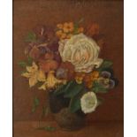 Φ Maxwell Ashby Armfield RWS (1881-1972)Still life with flowers in a vaseSigned with monogram (lower
