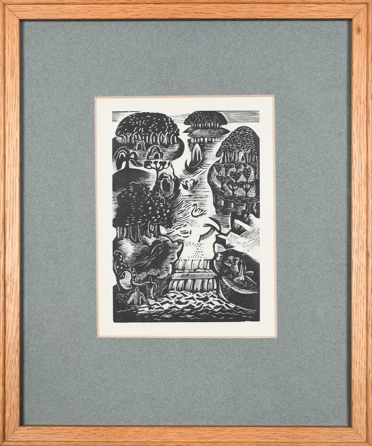 Paul Nash (1889-1946)Paradise (Postan W82)Wood engraving, 192713.6 x 9.5cm (image)Provenance:P. & D. - Image 2 of 4
