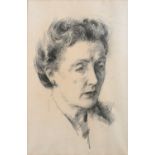 Henriette Wyeth-Hurd (American 1907-1997)Portrait of Margaret Cummins (1889–1973)Signed, dated and