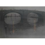 Cecil Aldin (1870-1935)London BridgeSigned Cecil Aldin (lower left)Pastel31.3 x 44.7cm