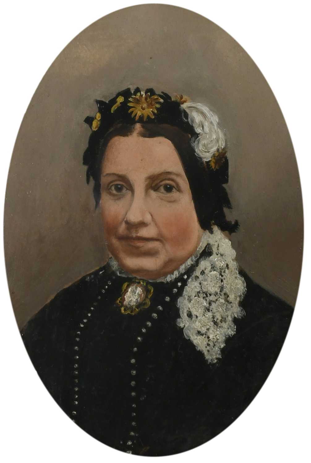 English School 19th CenturyPortrait of William Kennington (1813-1870); Portrait of Susannah - Image 7 of 11