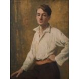 Φ Cedric J. Kennedy (1898-1968)Portrait of John Marshall (1911-1995), three-quarter length,