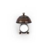Φ Φ Alan Davie (1920-2014) a silver bombe ring, C1950, of domed design set with a central sphere,