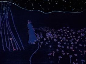 Tom Hammick (b.1963) Stars and Flowers 2022 Signed by Tom Hammick (in pencil to margin lower