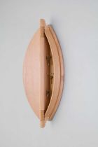 Matthew Burt (b.1951) An oak key cabinet Stamped Matthew (to top of cabinet) 77cm high, 15cm wide,