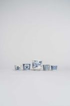 A SMALL COLLECTION OF JAPANESE BLUE AND WHITE PIECES EDO AND LATER, 17TH CENTURY AND LATER