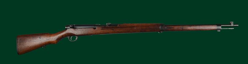 Ƒ Nagoya Arsenal: a 6.5x50mm Japanese Meiji 38th Year bolt-action service rifle, serial number