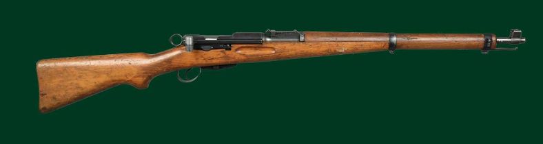 Ƒ Waffenfabrik Bern: a 7.5x55mm Karabiner Modell 1931 Schmidt Rubin straight pull service rifle,