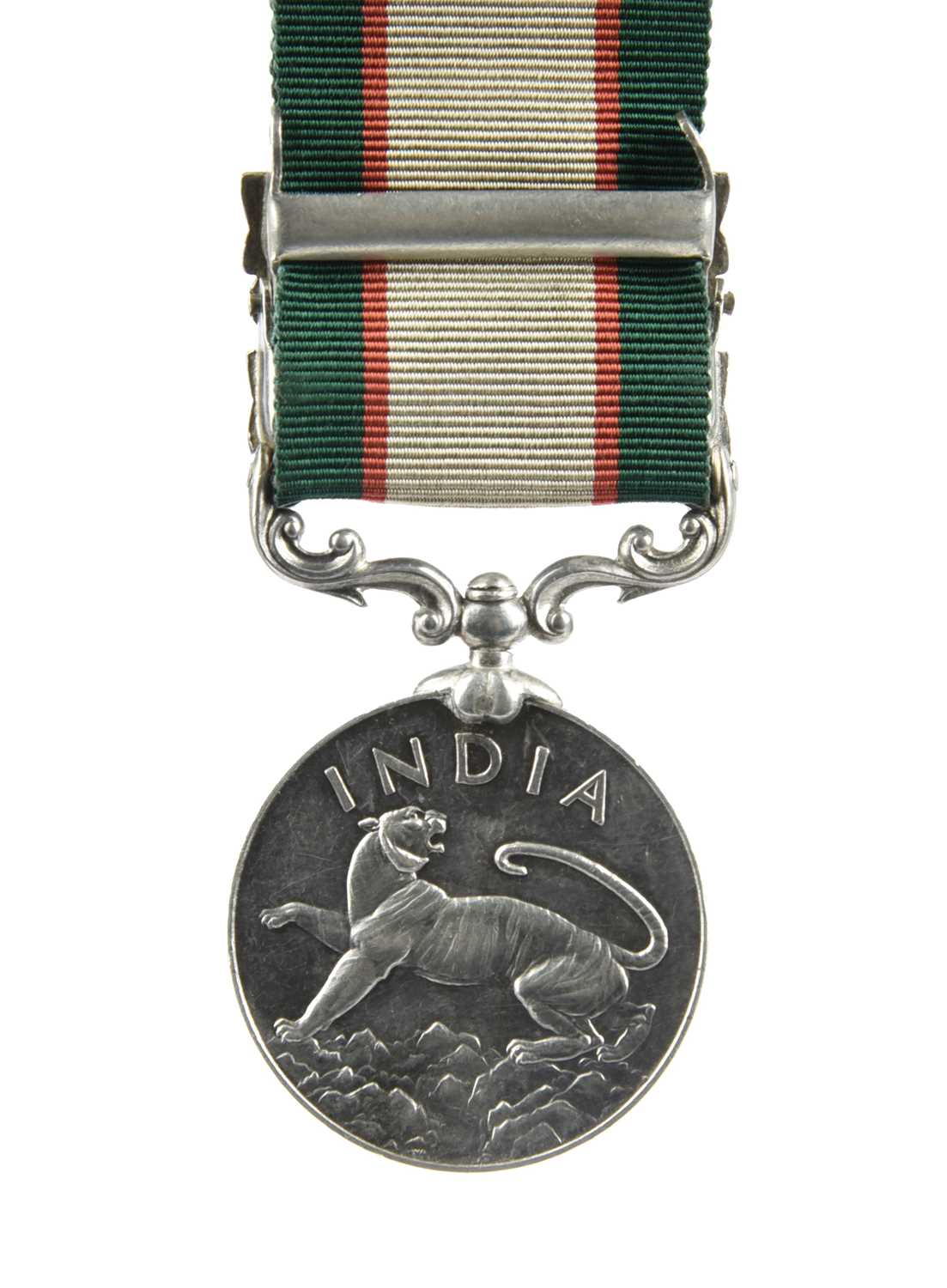 An India General Service Medal 1936-39 to Lance Naik Bachan Singh, Bengal Sappers and Miners, 2 - Image 2 of 2