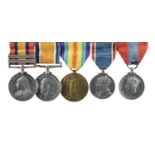 Five medals to Sergeant Charles Eugene Sullivan, 32nd Battalion Imperial Yeomanry and 18th Battalion