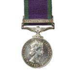 A re-named General Service Medal 1962-2007, clasp: Northern Ireland (24313525 DVR K.M. CAMERON RCT),