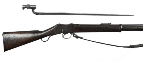 A .577/450 Martini Henry Mk II service rifle, Enfield 1885, barrel 33.25 in, or standard