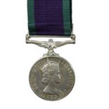 A General Service Medal 1962-2007, clasp: Borneo (4178849 LAC T. H. TAB RAM RA.F.), in box of issue,