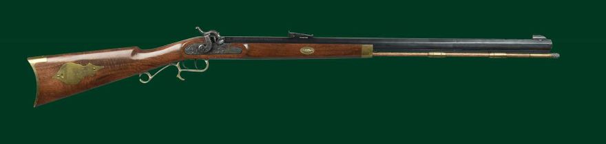 Ƒ Thompson/Centre Arms: a .50 'Hawken' percussion muzzle-loading rifle, serial number 511793, heavy