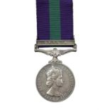 A General Service Medal 1918-62, Elizabeth II, clasp: Cyprus (2787896 S.A.C. D. L. CAPEWELL. R.A.