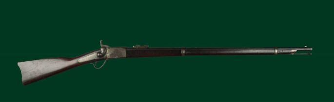 Providence Tool Company: a .43 'Spanish Model' Peabody service rifle, barrel 33 in., tangent/
