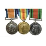 Three medals to bomb disposal expert Charles Woodroffe Ede, Royal Garrison Artillery and Home