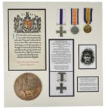 The Military Cross to fatal casualty Captain John Harold Standrick, 2nd/18th Battalion London