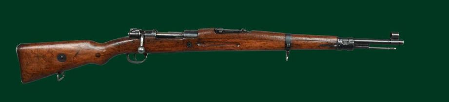 Ƒ Zastava: a 7.92/8mm M24/52 Mauser bolt action service rifle, serial number P98, barrel 23.5 in.,