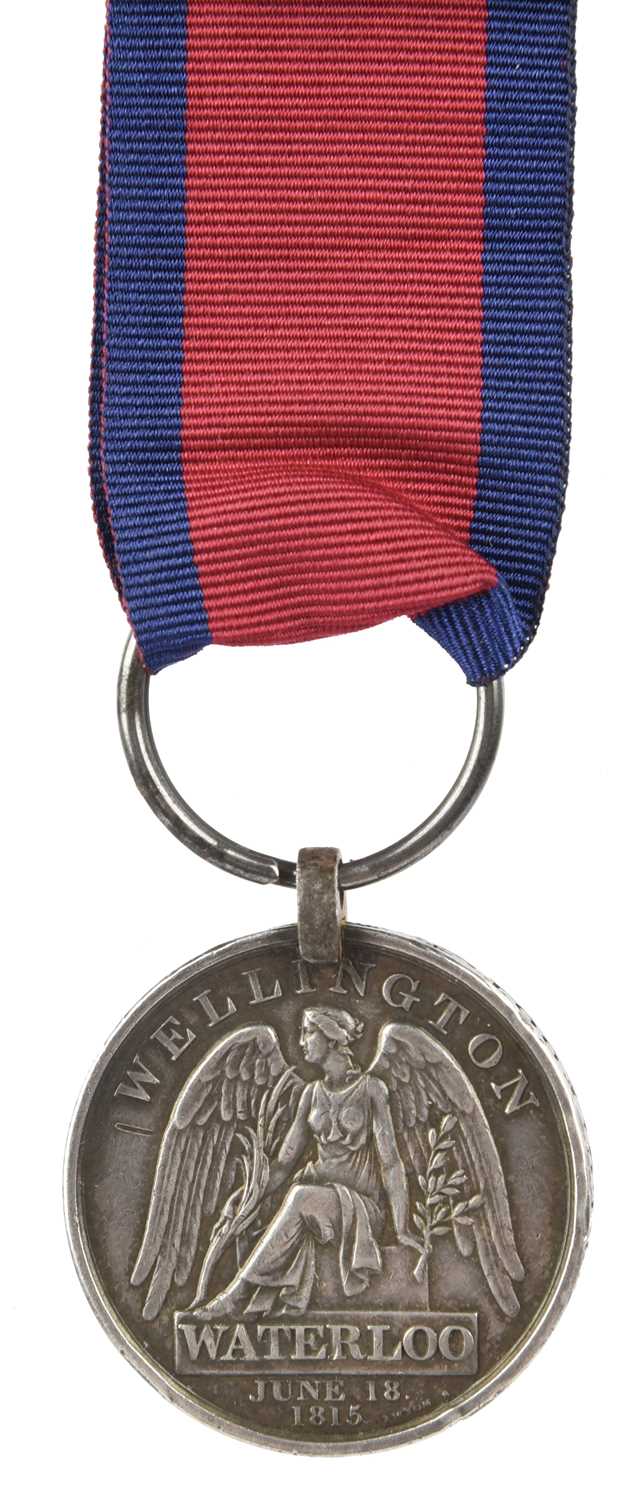 A Waterloo Medal 1815 to Private Charles Horsnail, 2nd Battalion 69th (South Lincolnshire) - Image 2 of 2