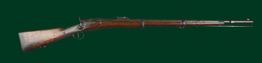 ŒWG: an 11.15x58mmR Austrian model 1867/77 Werndl service rifle, serial number 868, barrel 33.25