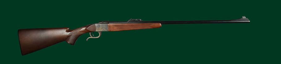 Ƒ Armi San Marco: a .22LR falling block sporting rifle, serial number F352, barrel 23.75 in., of