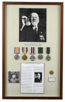 The notable group of five medals to Quartermaster Sergeant Charles William Coppinger, London Irish