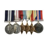 The evacuation of Greece D.S.M. group of six medals to Acting Leading Seaman James McIntosh, Royal