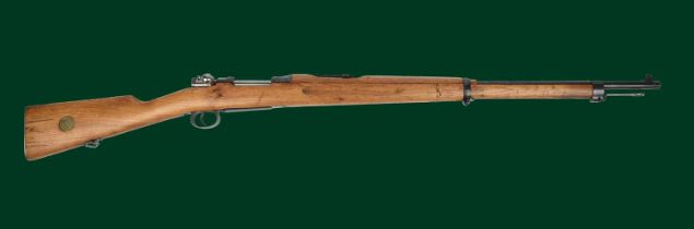 Ƒ Carl Gustafs: a 6.5x55mm Swedish M96 Mauser bolt-action service rifle, serial number 315940,