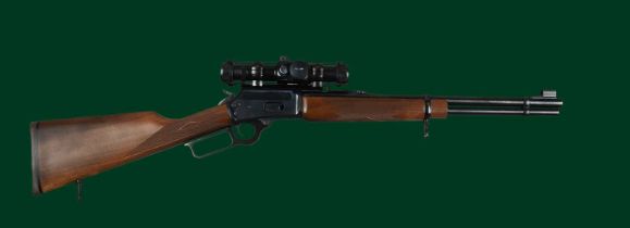 Ƒ Marlin Firearms: a .38/.357 Model 1894C lever action rifle, serial number 99031284, barrel 18.5