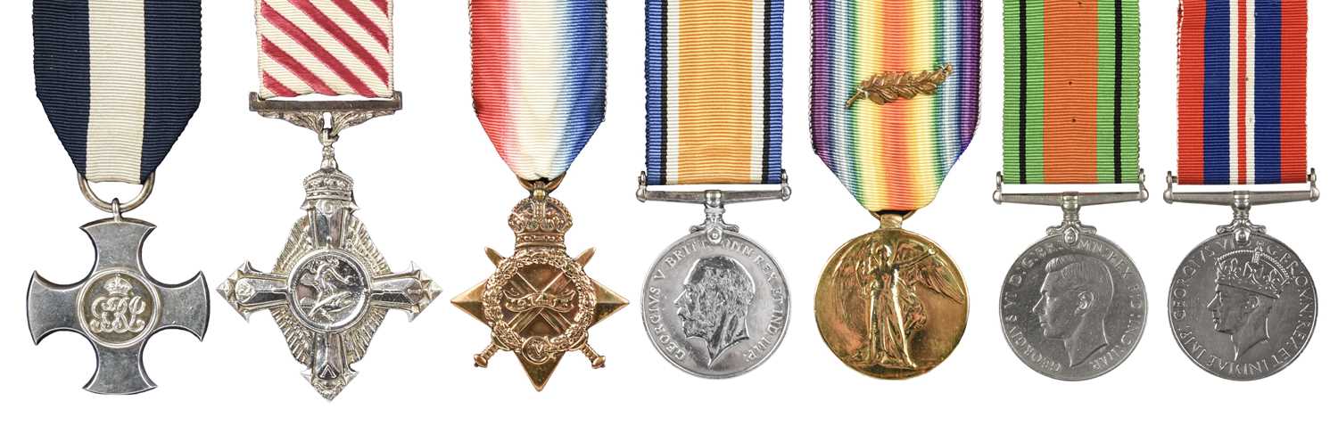 Of importance to aviation history: the Decorations and Medals to Wing Commander Gilbert George