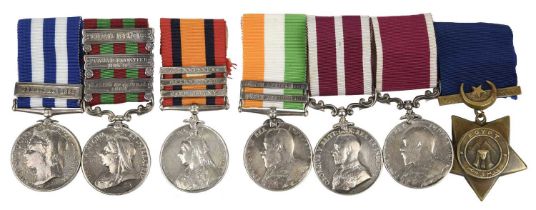 The Meritorious Service Medal group of seven to Sergeant Henry Powell, King's Own Scottish